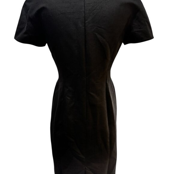 Vintage Constance Saunders for Richard Warren 100% Silk Embellished Dress – Size - Picture 5 of 6